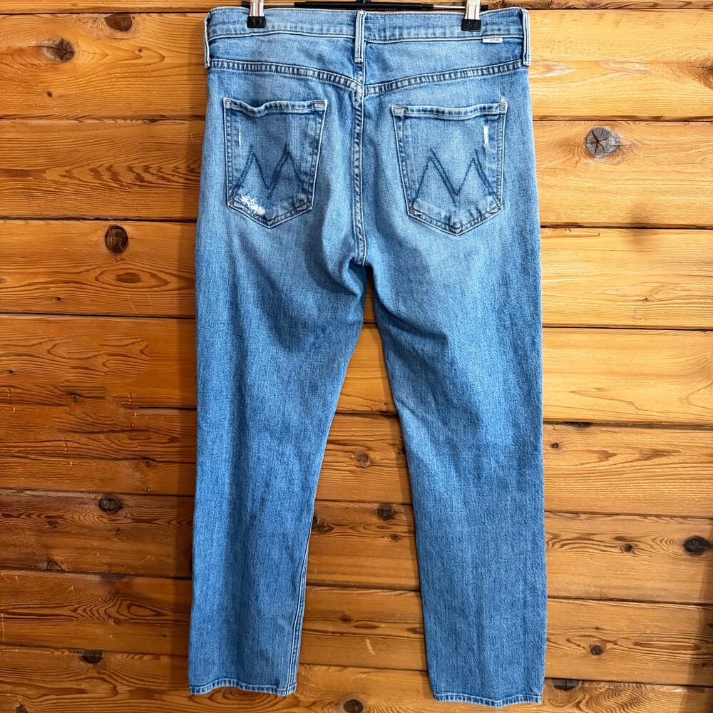 MOTHER The Mid Rise Dazzler Ankle Cut & Paste Size 30 - Picture 2 of 7